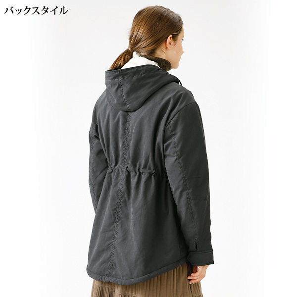 アッスン マウンテン裏ボアパーカー ASSN