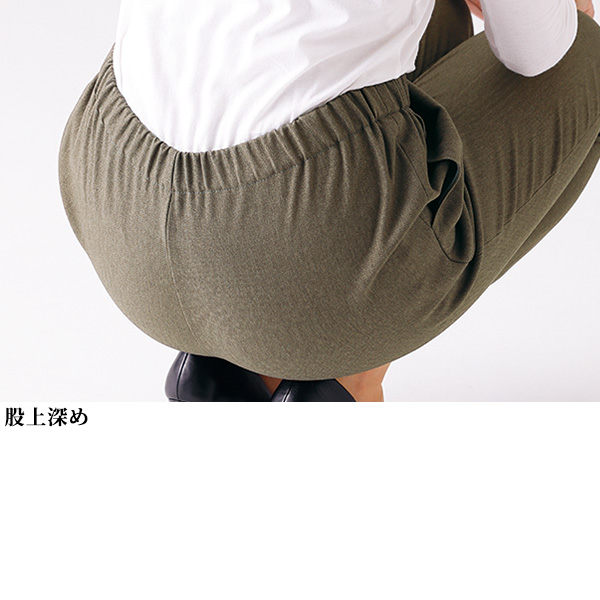 ミニヘリンボーン柄パンツ（股下55cm） / 大きいサイズ M L LL 3L