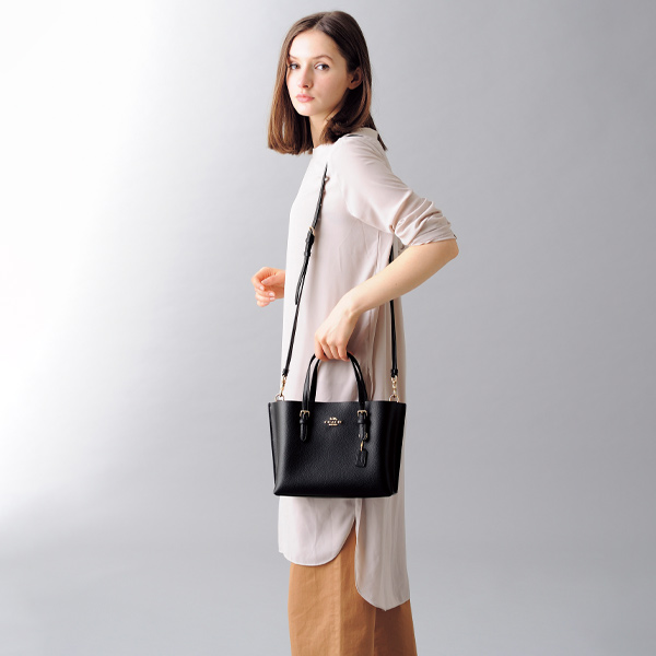 コーチ レザー2WAYトートバッグ COACH