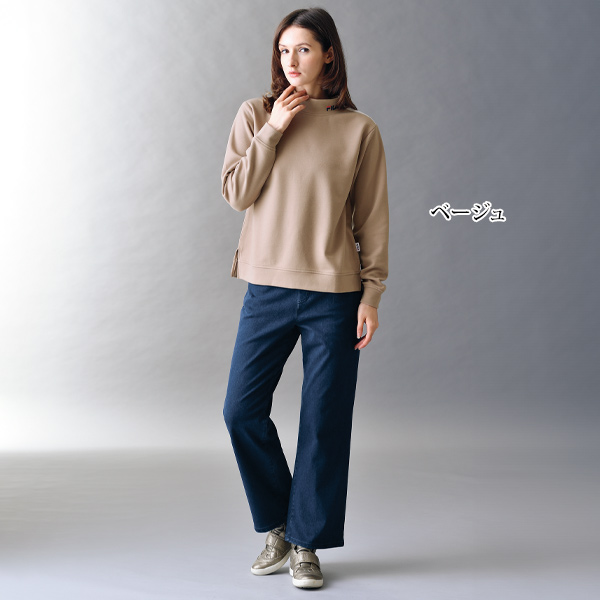 フィラ ハイネックプルオーバー FILA 大きいサイズ M L LL 3L