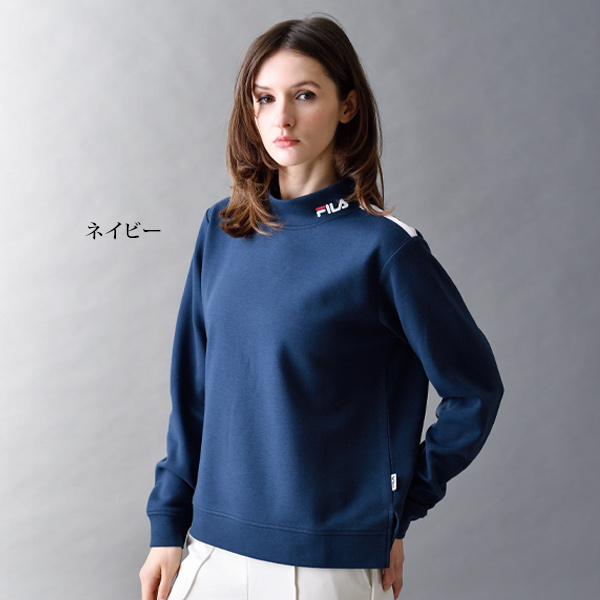 フィラ ハイネックプルオーバー FILA 大きいサイズ M L LL 3L