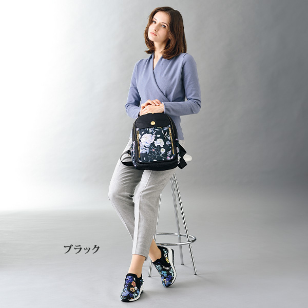 きらりフラワー すらっとスリッポン
