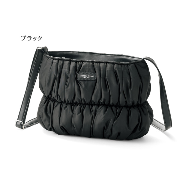 ふわふわシャーリングショルダーバッグ