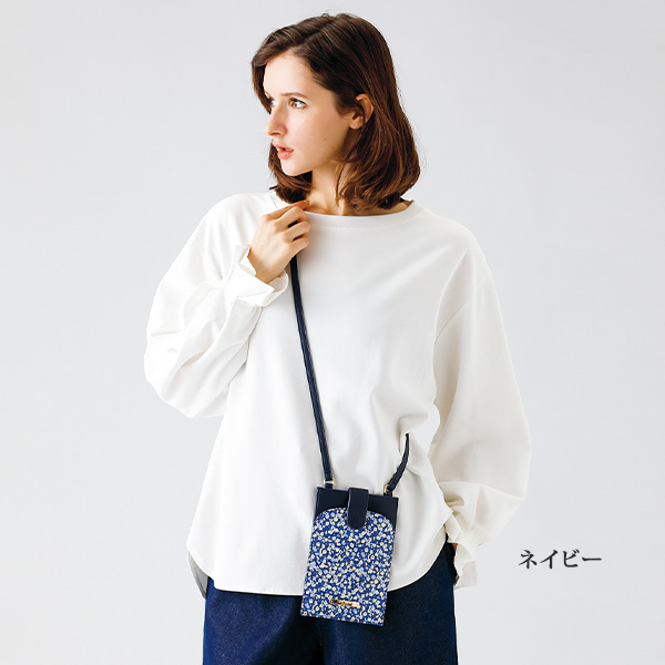 ローラアシュレイ スマホショルダー LAURA ASHLEY