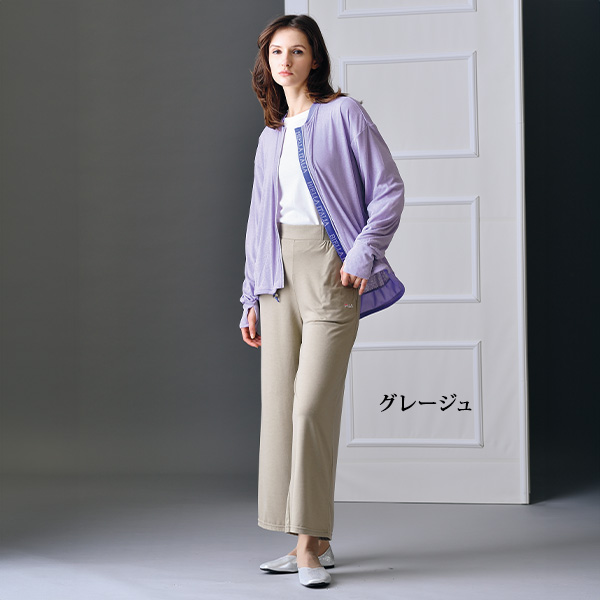 フィラ UV接触冷感 とろみワイドパンツ FILA
