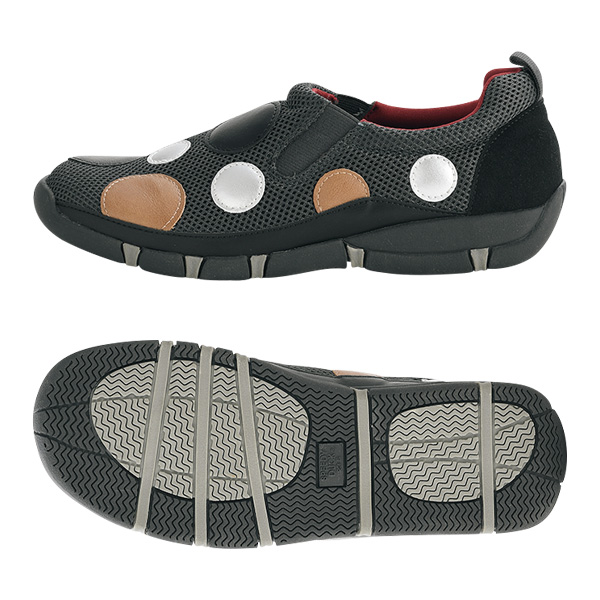 スピーディダック ランダムドットメッシュ ウォーキングシューズ SPEEDY DUCK