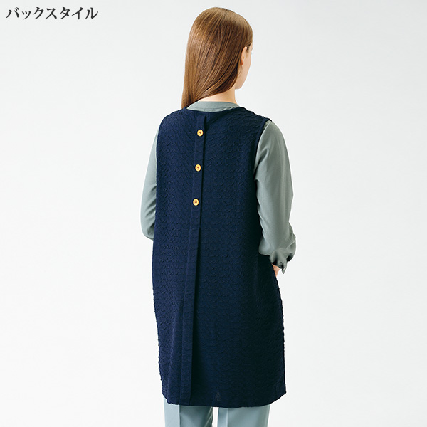 ジャカードチュニックベスト