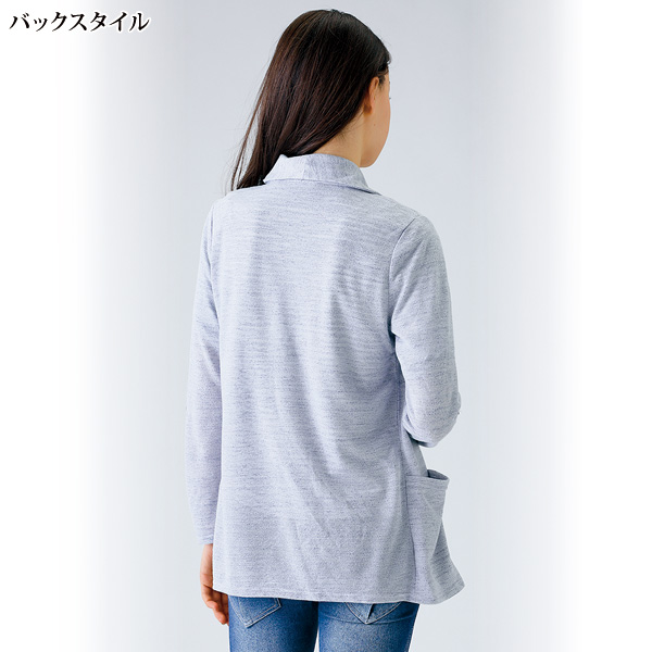 ソフトタッチジャケットアンサンブル 大きいサイズ M L LL 3L
