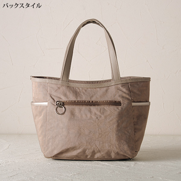 サークルドット手提げバッグ