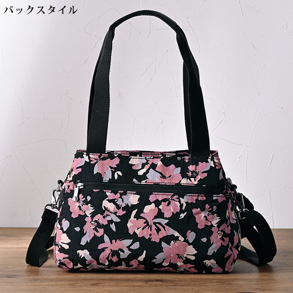 キプリング フラワー柄 2WAYトートバッグ SEDONA kipling