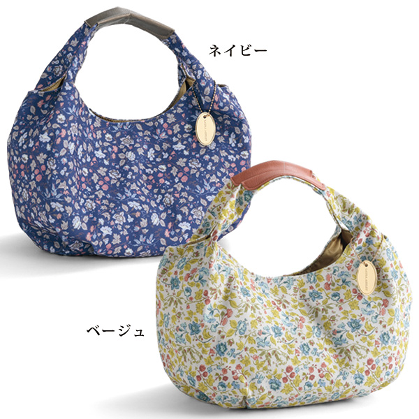 ローラアシュレイ 花柄ハンドルバッグ LAURA ASHLEY