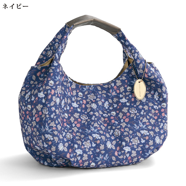 ローラアシュレイ 花柄ハンドルバッグ LAURA ASHLEY