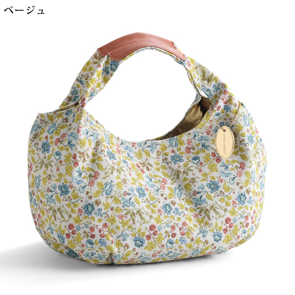ローラアシュレイ 花柄ハンドルバッグ LAURA ASHLEY