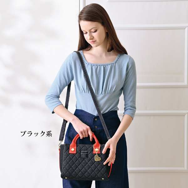 ジョリージョリ 2WAY デニムバッグ Jolie Joli
