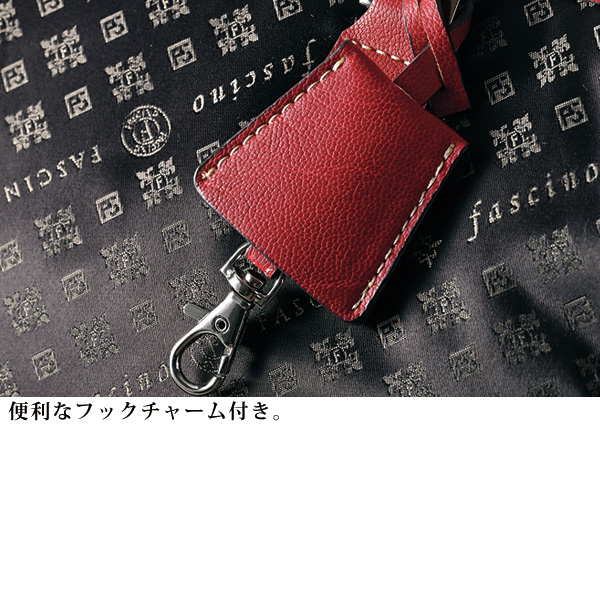 ロゴジャカード配色トートバッグ FASCINO