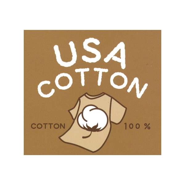 USA コットン100％ ボーダー切替えプルオーバー