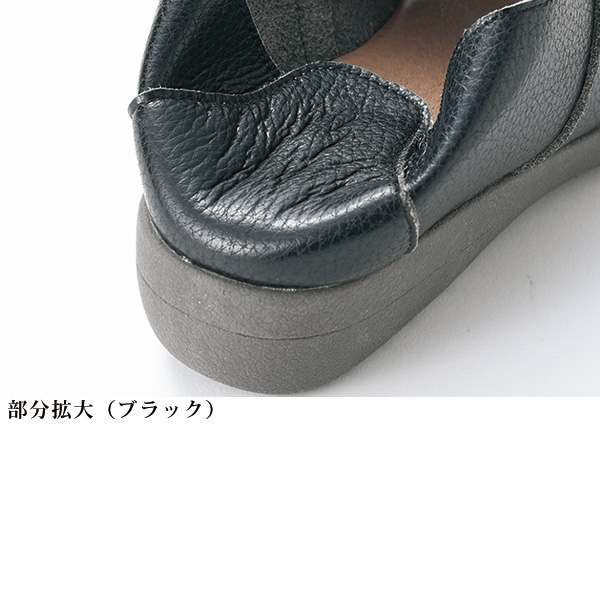 かかとが踏めるメッシュサマーシューズ