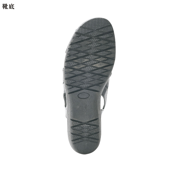 シャーリングバックバンドサンダル