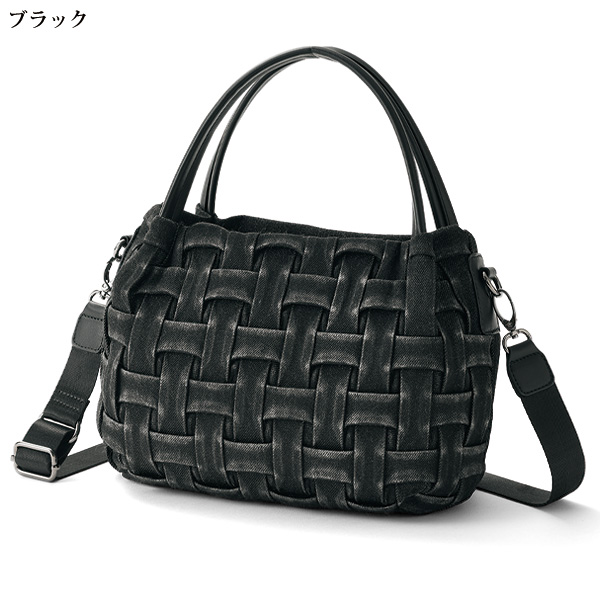 スモッキングデニム 2WAYバッグ