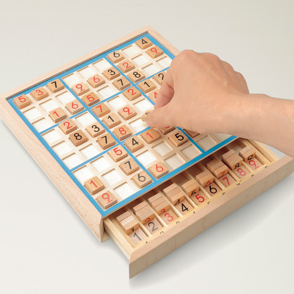 ナンプレ木製ボードゲーム