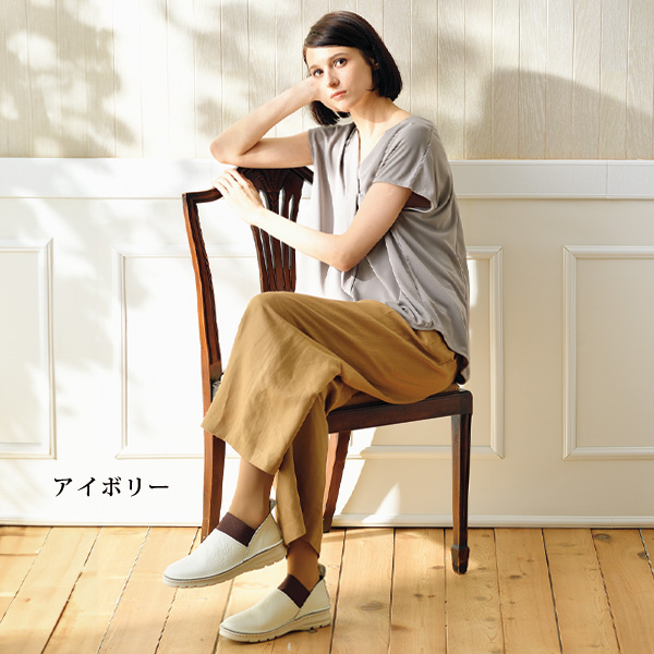 Dola A.S.W コンフォート牛革 甲ゴムウォーキングシューズ