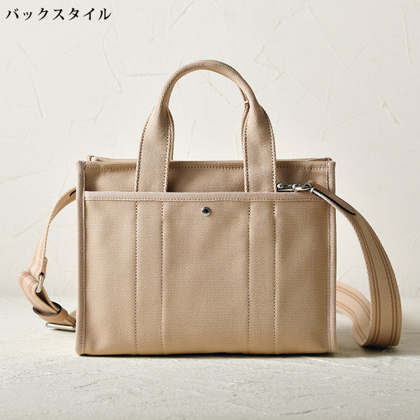 コーチ 新作コットンカーゴトート COACH