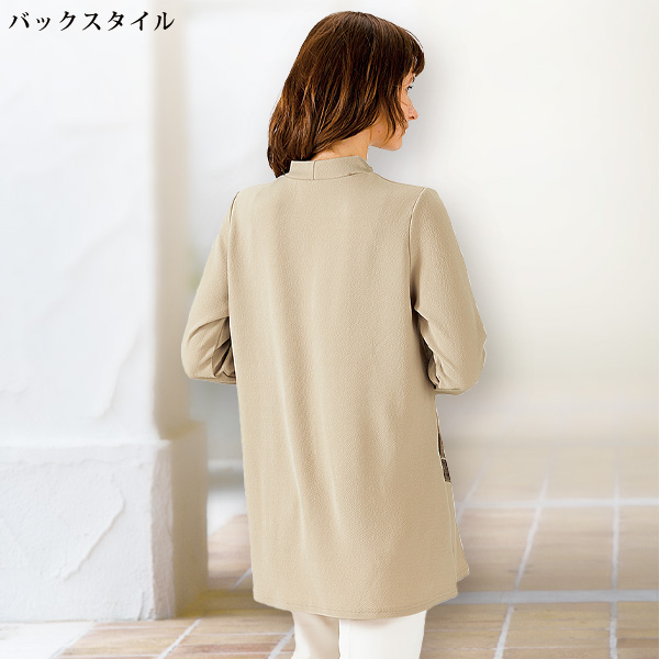 手描きプリントAラインチュニック