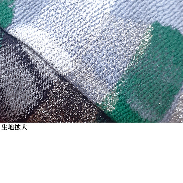 ラメ入り切替えチュニック