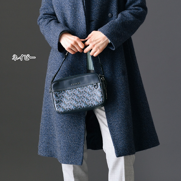 コーチ モノグラム2層式ショルダーバッグ COACH