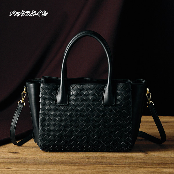 ピュア モエナ イタリア製シープスキンメッシュ 2WAYバッグ Pua Moena