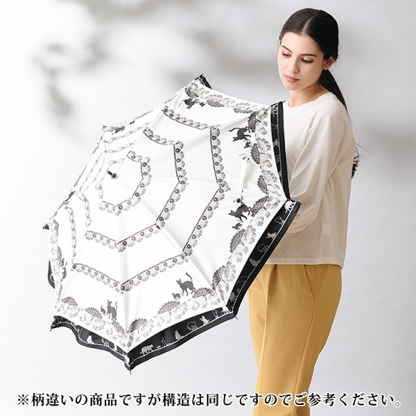 縁が広がる変身アンブレラ ツートンカラー