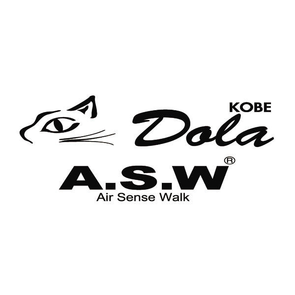 ドーラ A.S.W コンフォート牛革配色 ゴム紐ウォーキングシューズ ASW Dola