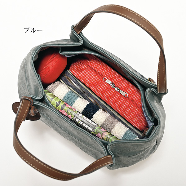 3段デザイン3層式手提げバッグ FASCINO