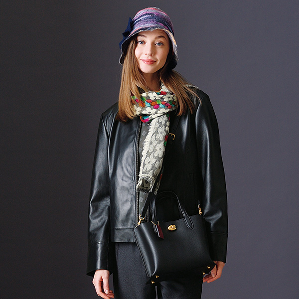 コーチ ブティックラインレザー2WAY手提げ COACH