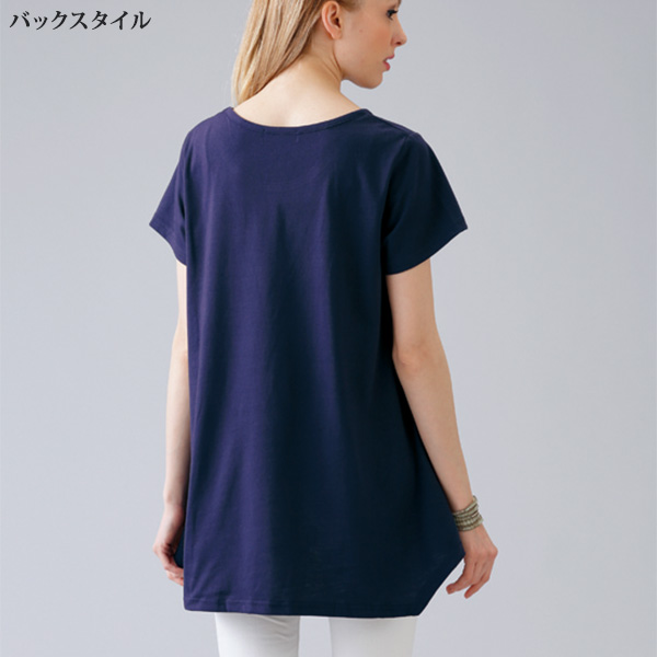 フレアプリントTシャツ 3色組 大きいサイズ ML LL 3L