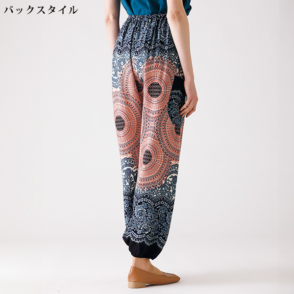 タイのゆったり涼やかエスニックパンツ