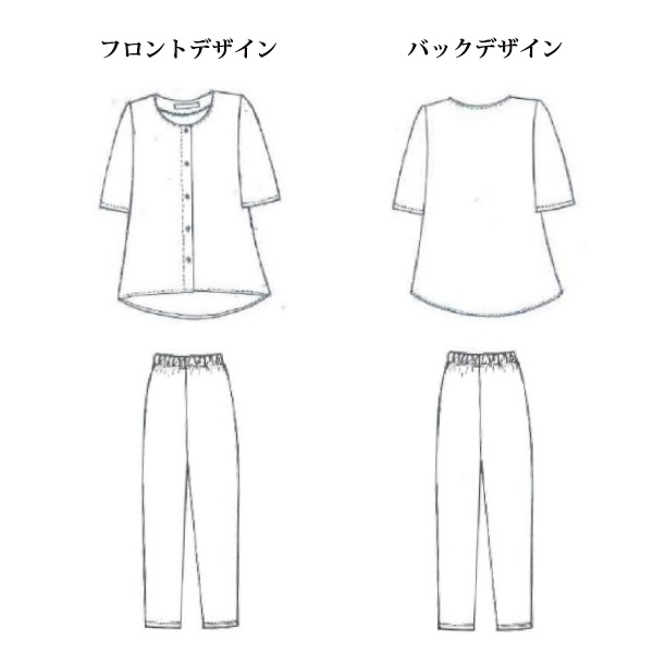 洗える！ドレープチュニックフォーマルセット 前開き / 大きいサイズ ML LL 4L