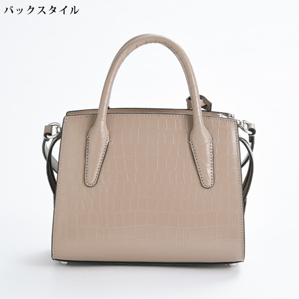 コーチ 牛革クロコ型押し2WAYバッグ COACH