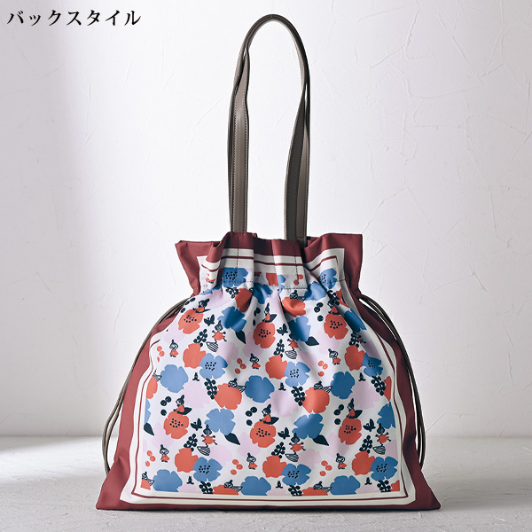 ムーミン スカーフ柄トート MOOMIN