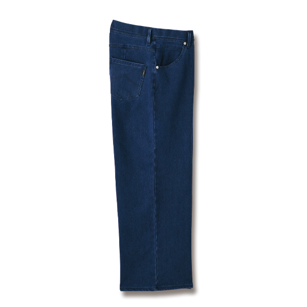 ニューヨークスター・ボブソン セミワイドデニムパンツ NEW YORK STARS BOBSON 大きいサイズ S M L LL 3L
