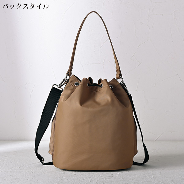軽量巾着2WAYバッグ
