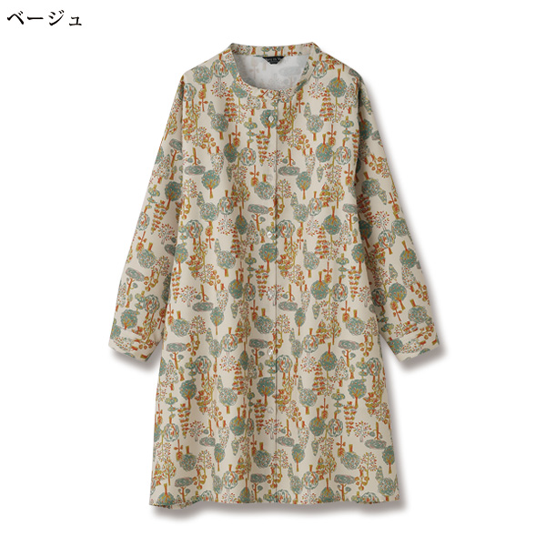 フォレストプリントシャツジャケット