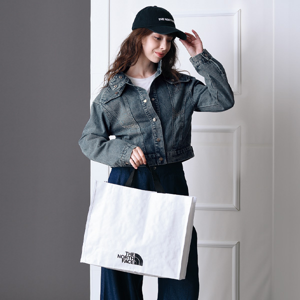 ザ・ノースフェイス ロゴデザインエコバッグ2点セット THE NORTH FACE