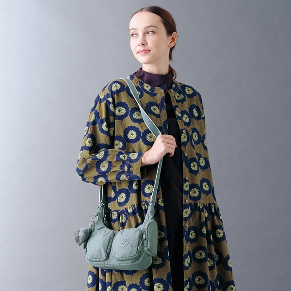 キプリング ポケットショルダーバッグ RIKKA S kipling