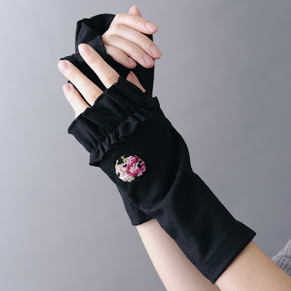 レイクアルスター シルク混ショート手袋 Lake Alster