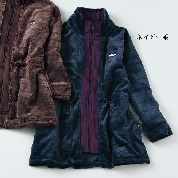 フィラ UV裏アルミエコサーモミドルコート FILA