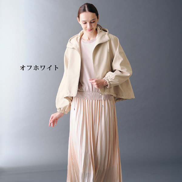 ラムレザーフードジャケット