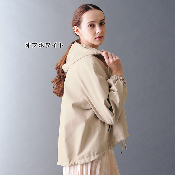 ラムレザーフードジャケット