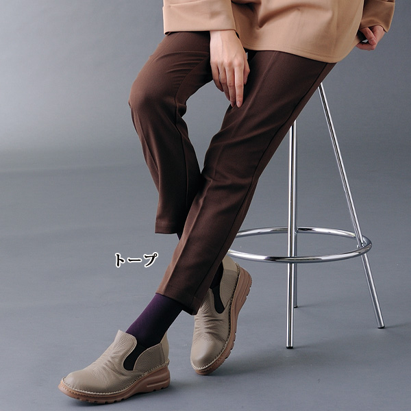 ドーラ ASWコンフォート かがまずに履ける牛革シャーリング コンフォートシューズ ASW Dola