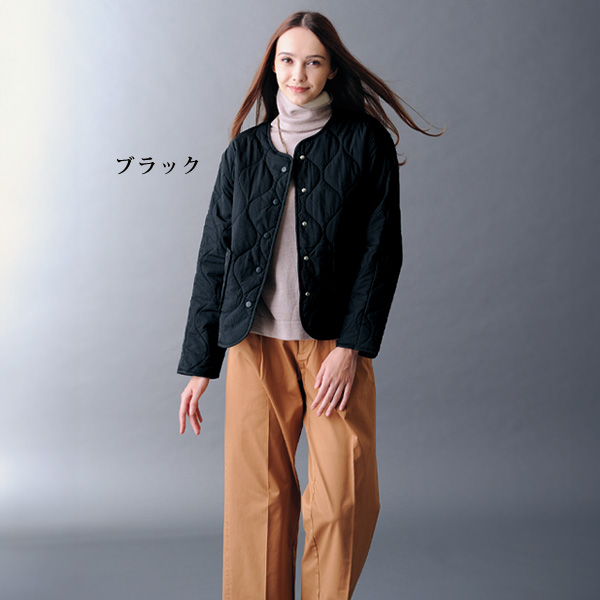 薄中わたキルトジャケット